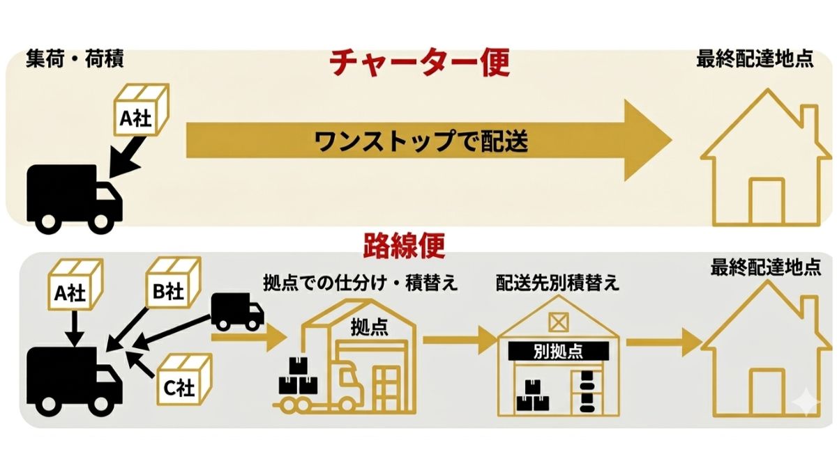 チャーター便のイメージ